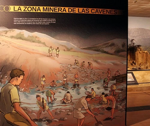 Las Cavenes y el Centro de Interpretación de la Minería Romana del Oro en El Cabaco