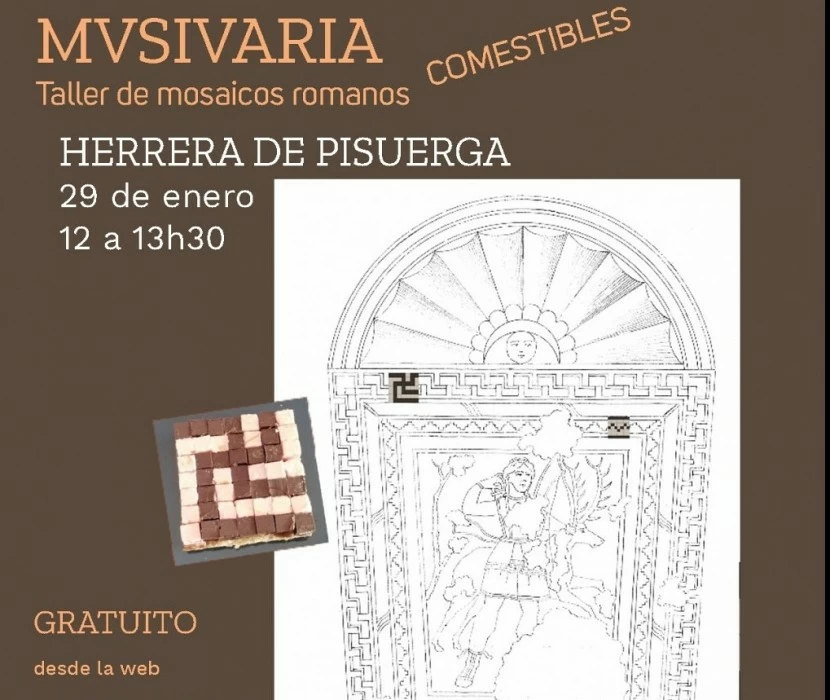 Sábado 29 de enero. 12h00 a 13h30. Aula Arqueológica de Herrera de Pisuerga (Palencia)