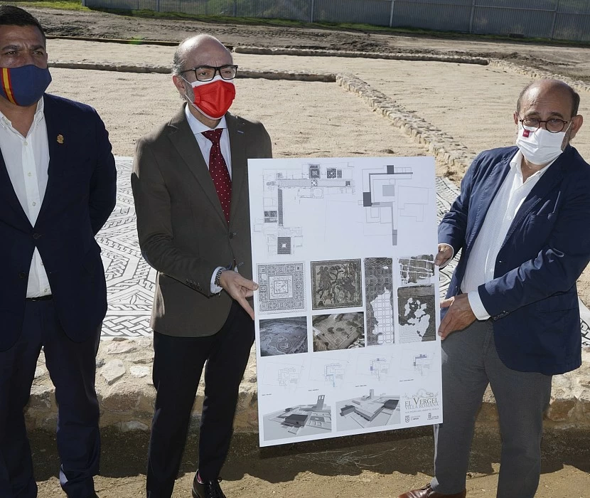 La Junta y la Diputación de Ávila refuerzan la promoción, protección y adecuación para la visita de la villa romana de El Vergel, en San Pedro del Arroyo