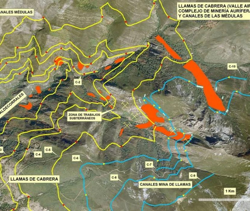 Una tesis aporta a la Carta Arqueológica 47 nuevas minas de oro en Ancares, Oencia y Médulas-Teleno