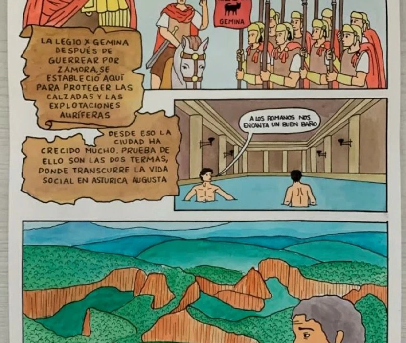 Un cómic sobre Las Médulas y relatos de Segovia y La Olmeda